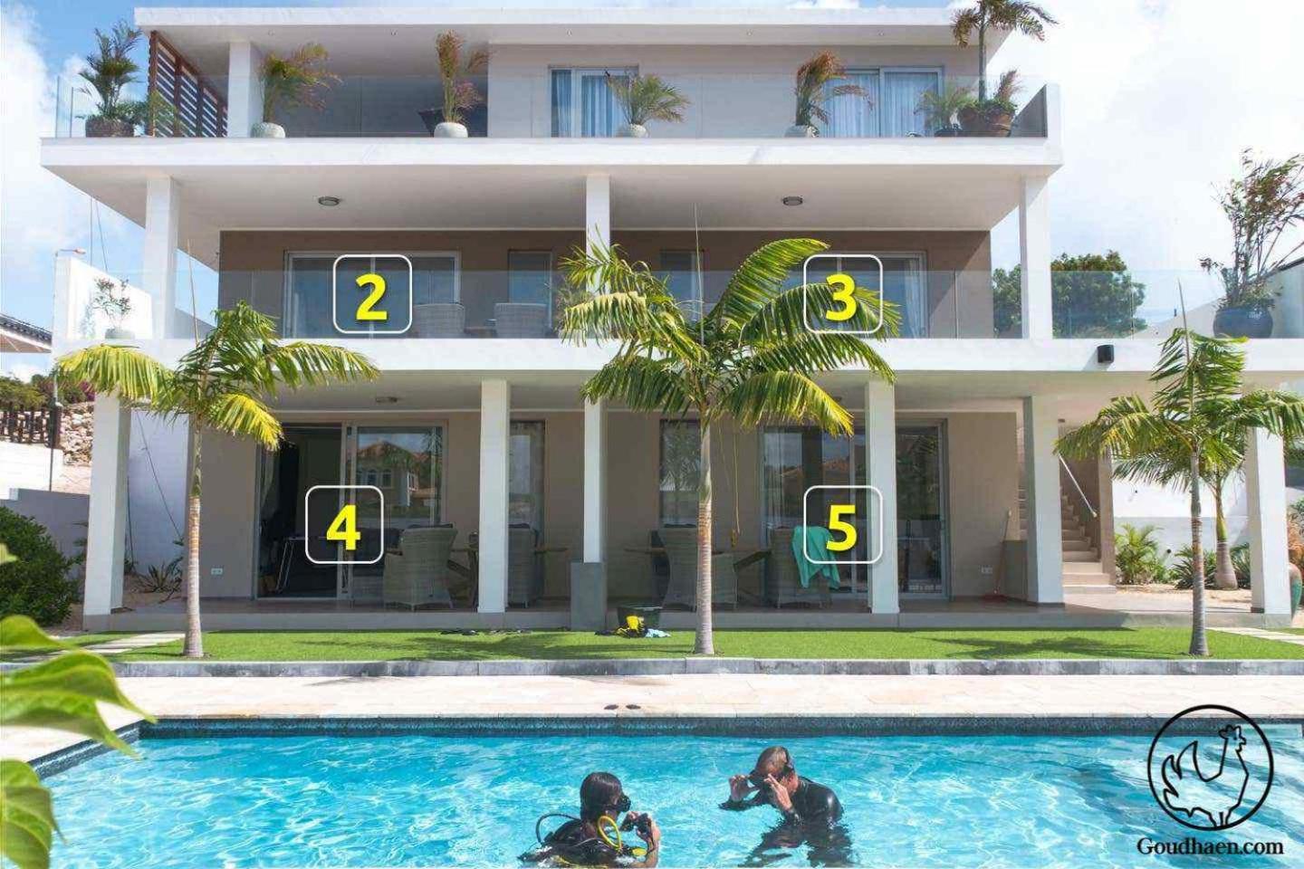 Goudhaen Luxury Private Apartments Jan Thiel Beach Dış mekan fotoğraf