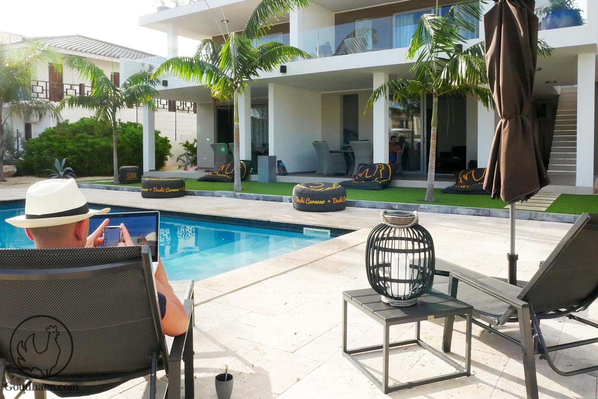 Goudhaen Luxury Private Apartments Jan Thiel Beach Dış mekan fotoğraf